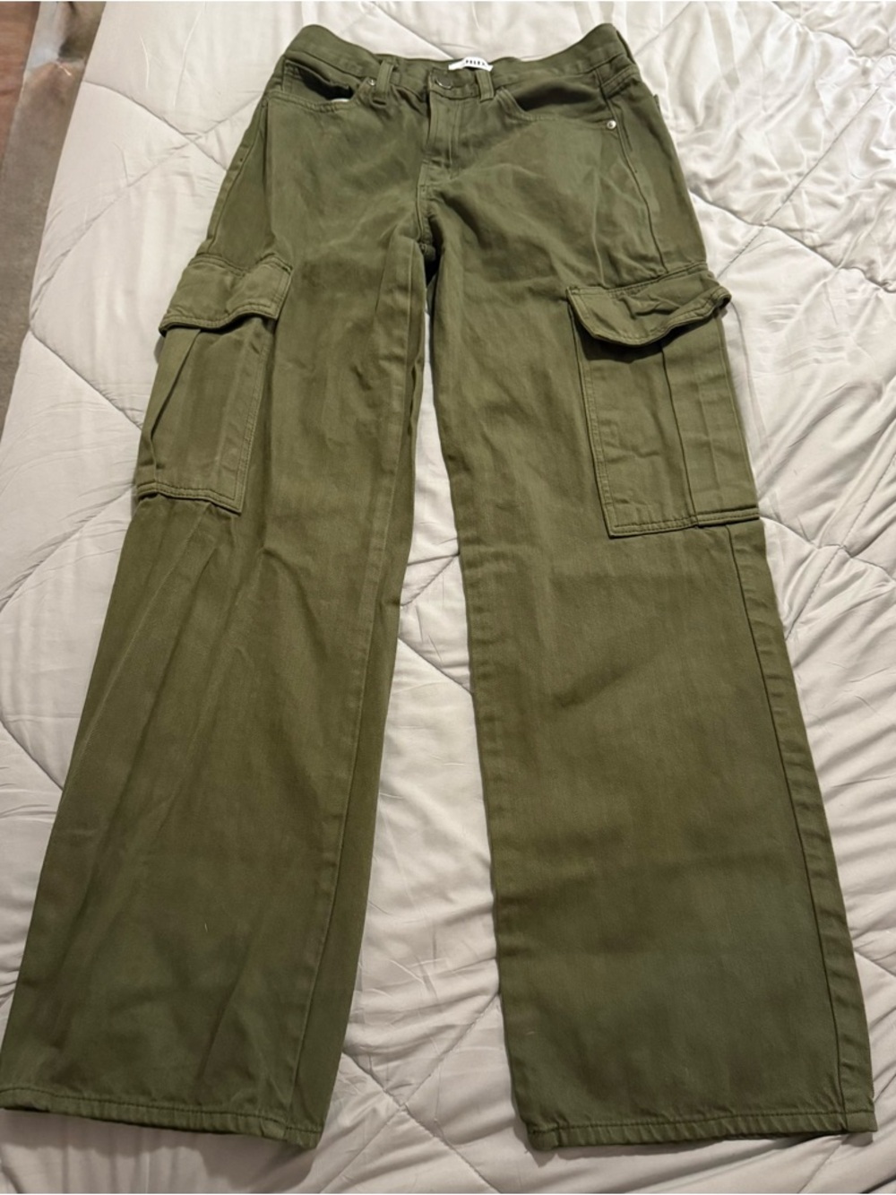 Olive Green Cargo Pants